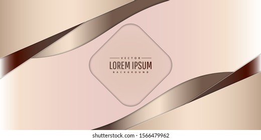 Abstract background.Minimal modern line shapes color design.paper art style.For luxury banner,business presentations, flyers, posters.Vector illustration.Eps10 
