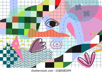 Abstract background.Modern abstract banner.Vector illustration.