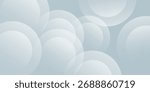 abstract background.modern.minimalist. silver and white gradations.circle effect.memphis.trendy vector ilustration eps10