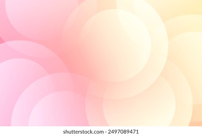 abstract background.modern.minimalist.pink and yellow gradations.circle effect.memphis.trendy .eps 10