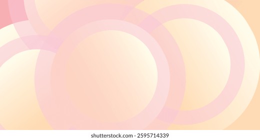 abstract background.modern.minimalist.pink and yellow gradations.circle effect.memphis.trendy .eps 10