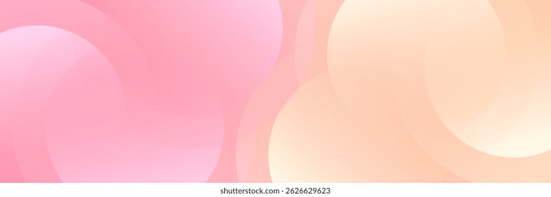 fundo abstrato.modern.minimalist.pink e gradações amarelas.circulo efeito.memphis.trendy. ilustração vetorial