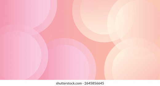 abstract background.modern.minimalist.pink and yellow gradations.circle effect.memphis.trendy .eps 10
