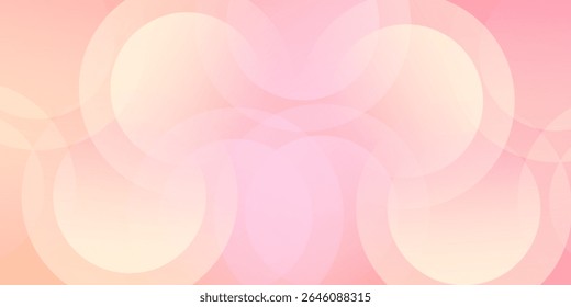 abstract background.modern.minimalist.pink and yellow gradations.circle effect.memphis.trendy .eps 10