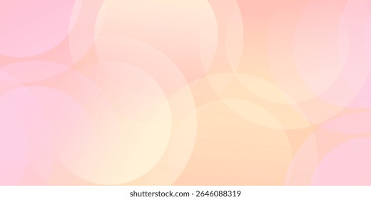 abstract background.modern.minimalist.pink and yellow gradations.circle effect.memphis.trendy .eps 10. modern