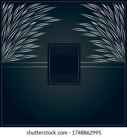 Abstract background.Postcard or banner.Silver lines.Luxury background