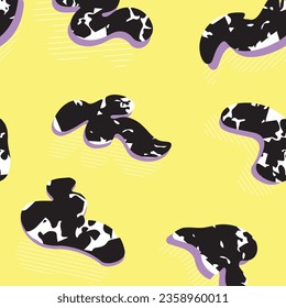 Abstract backgrounds of the 80s and 90s
