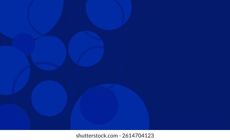 Abstract backgrounds. Abstract blue circle backgrounds use in online and presentation.