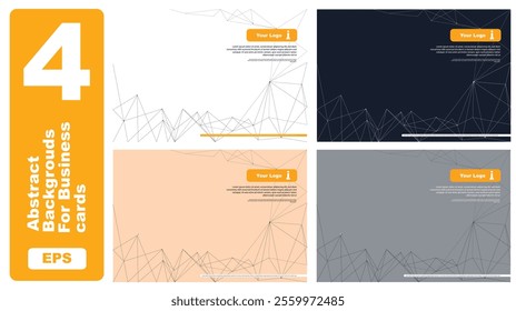 abstract backgrounds for business cards and company annual reports elemants.vector illustration EPS file.