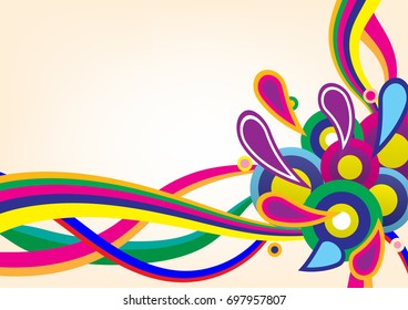 Abstract Backgrounds can be used for wallpaper, background, templates, posters, book covers, brochures, flyers, flyers, vector illustration