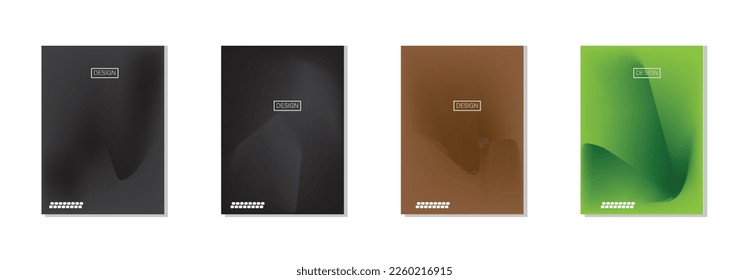 abstract backgrounds collection with beautiful smooth gradation colors, colorful backgrounds for poster flyer banner backdrop.vertical banner.cool fluid background vector illustration.