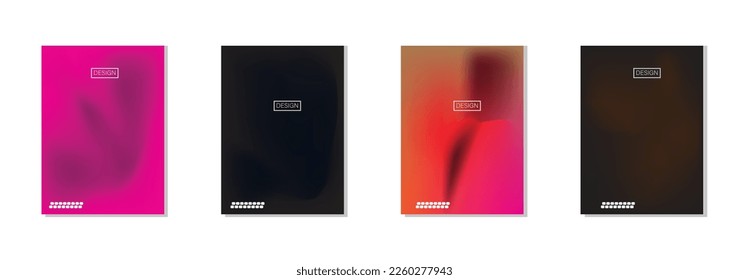 abstract backgrounds collection with beautiful smooth gradation colors, colorful backgrounds for poster flyer banner backdrop.vertical banner.cool fluid background vector illustration.