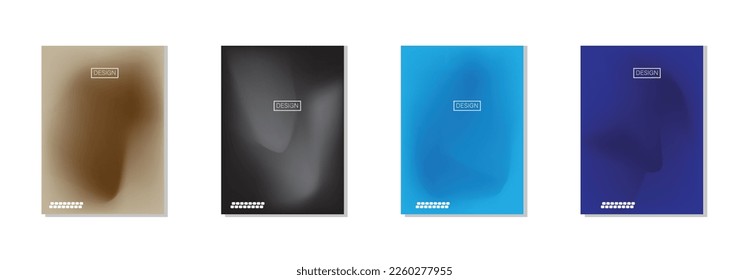 abstract backgrounds collection with beautiful smooth gradation colors, colorful backgrounds for poster flyer banner backdrop.vertical banner.cool fluid background vector illustration.