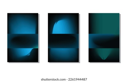 colección de fondo abstracto con hermosos colores de nitidez lisa, fondo colorido para el fondo del banner del volante de afiches.banner vertical.cool ilustración vectorial de fondo fluido.