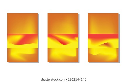 abstract backgrounds collection with beautiful smooth gradation colors, colorful backgrounds for poster flyer banner backdrop.vertical banner.cool fluid background vector illustration.