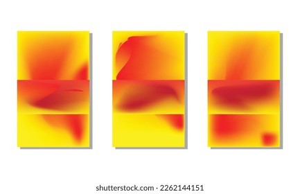 abstract backgrounds collection with beautiful smooth gradation colors, colorful backgrounds for poster flyer banner backdrop.vertical banner.cool fluid background vector illustration.