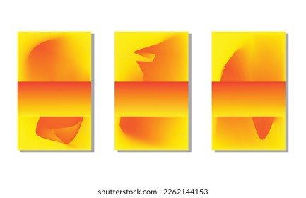 abstract backgrounds collection with beautiful smooth gradation colors, colorful backgrounds for poster flyer banner backdrop.vertical banner.cool fluid background vector illustration.