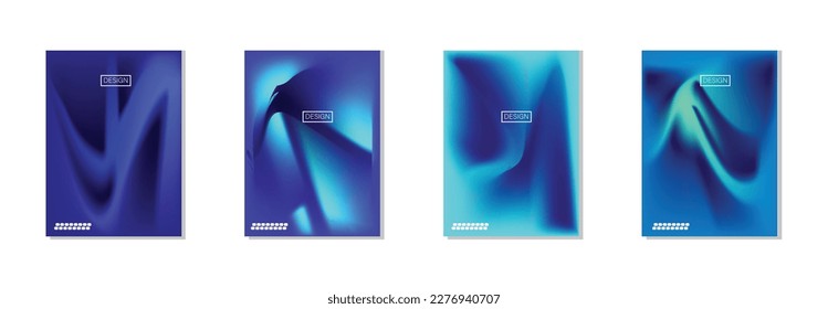 abstract backgrounds collection with beautiful smooth gradation color, colorful background for poster flyer banner backdrop.vertical banner.cool fluid background vector illustration.