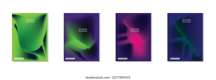colección de fondo abstracto con bello color de gradación suave, fondo colorido para el fondo del cartel del volante de afiches.banner vertical.cool ilustración vectorial del fondo del fluido.