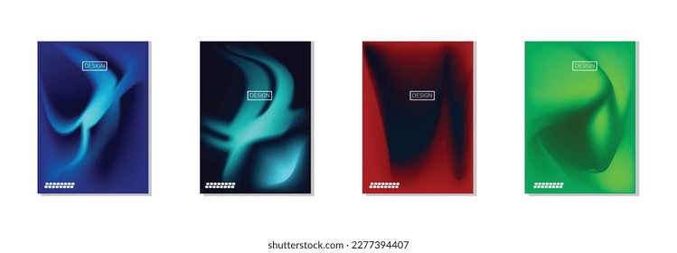 abstract backgrounds collection with beautiful smooth gradation color, colorful background for poster flyer banner backdrop.vertical banner.cool fluid background vector illustration.