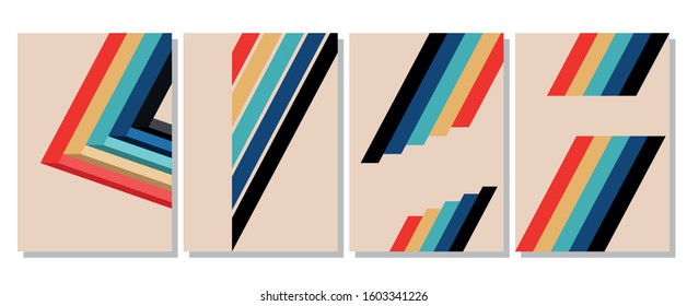 Abstract Backgrounds Color Diagonal Lines