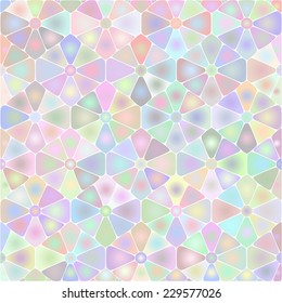 Abstract backgrounds with colored pastel tiles.