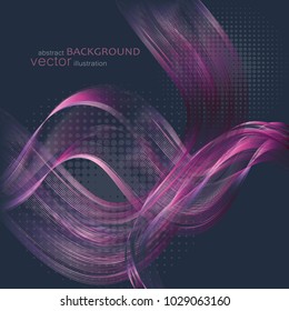 Abstract backgrounds with colorful wavy lines.
