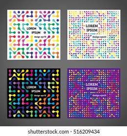 Abstract backgrounds with connected metaball. Annual report brochure design template vector. Leaflet cover presentation abstract geometric background. Posters, flyers and banner designs. eps 10