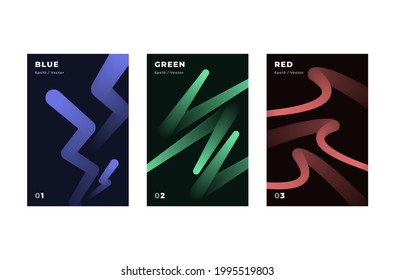 Abstract Backgrounds. Covers set. Backgrounds. Trendy Design.  