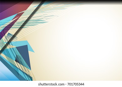 Abstract Backgrounds Design with shapes and space for your message, vector illustration