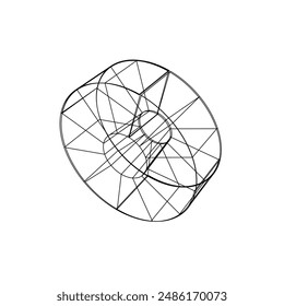 Fondos abstractos con patrones geométricos sin costuras y texturas triangulares. Utiliza Ilustraciones vectoriales y Elementos blancos para lograr un efecto artístico.