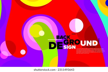 abstract backgrounds fluid design. summer background