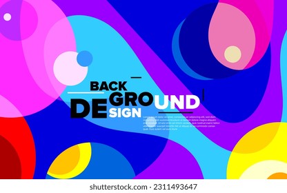 abstract backgrounds fluid design. summer background