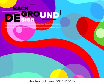 abstract backgrounds fluid style design