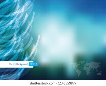 Abstract backgrounds futuristic with dotted line and curve line.  Color Gradient or Multi Colored. Backgrounds technology, curves in line,  dotted line, web banner, vector blue background. 