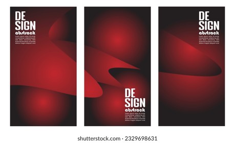 Abstract backgrounds with abstract gradient linear for social media banner, poster, template by septiannasiri