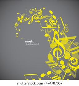 Abstract backgrounds with grey tunes. 