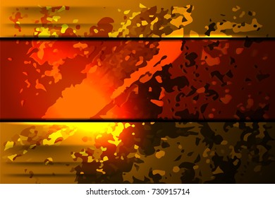 Abstract Backgrounds with grunge texture, vector illustration design