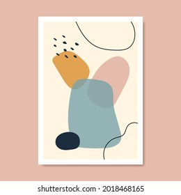 Abstract backgrounds. Hand drawing various shapes and doodle objects. Trendy modern contemporary vector illustration. Every background is isolated. Pastel color.