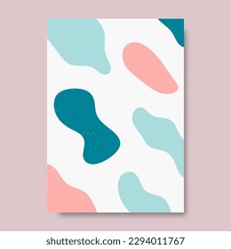 Antecedentes abstractos. Dibujaron a mano varias formas y objetos de garabatos. Ilustración vectorial del abstracto contemporáneo moderno de moda. Textura del sello. Ilustración del vector