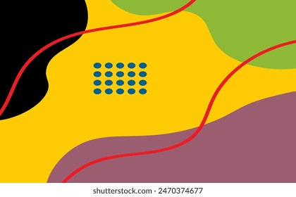 fondos abstractos. Dibujado a mano varias Formas y objetos de garabato. Modernas Ilustraciones vectoriales de moda contemporáneas. Cada fondo está aislado. Pastel y colorido