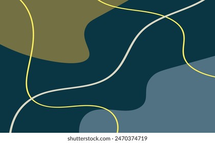 abstract backgrounds. Hand drawn various shapes and doodle objects. Contemporary modern trendy vector illustrations. Every background is isolated. Pastel and colorfull