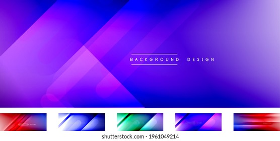 Abstract backgrounds - lines composition created with lights and shadows. Technology or business digital templates