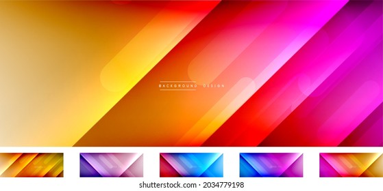 Abstract backgrounds - lines composition created with lights and shadows. Technology or business digital templates