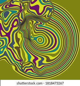  abstract backgrounds made of distorted colorful lines.abstract design template for brochures,flyers,magazine,business card,branding,banners,books covers,t-shirt.