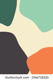 Abstract backgrounds in minimal trendy style templates for social media, free space card, brochure, postcard .