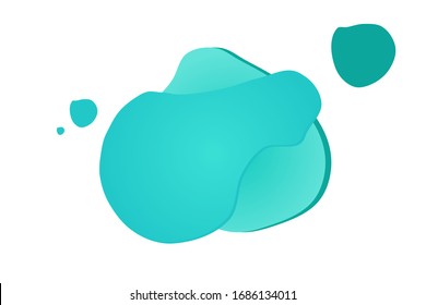 abstract backgrounds with organic abstract shapes and free space