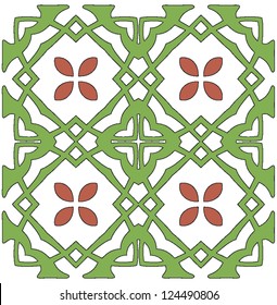 Abstract Backgrounds, ornament card