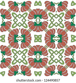 Abstract Backgrounds, ornament card