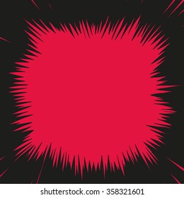 Abstract backgrounds pop art, vector illustration